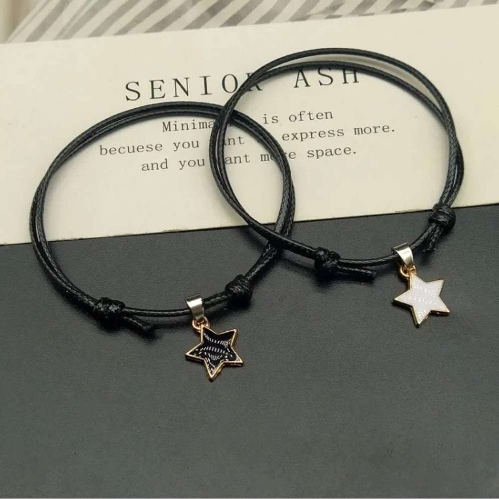 ✔️Cute Trendy Y2K Star Bracelets 2pc✔️
